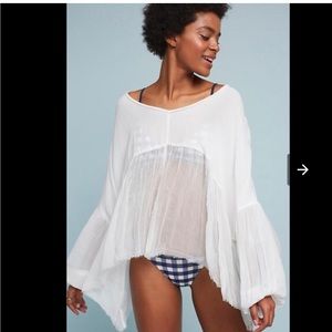 Lilka white top / cover up